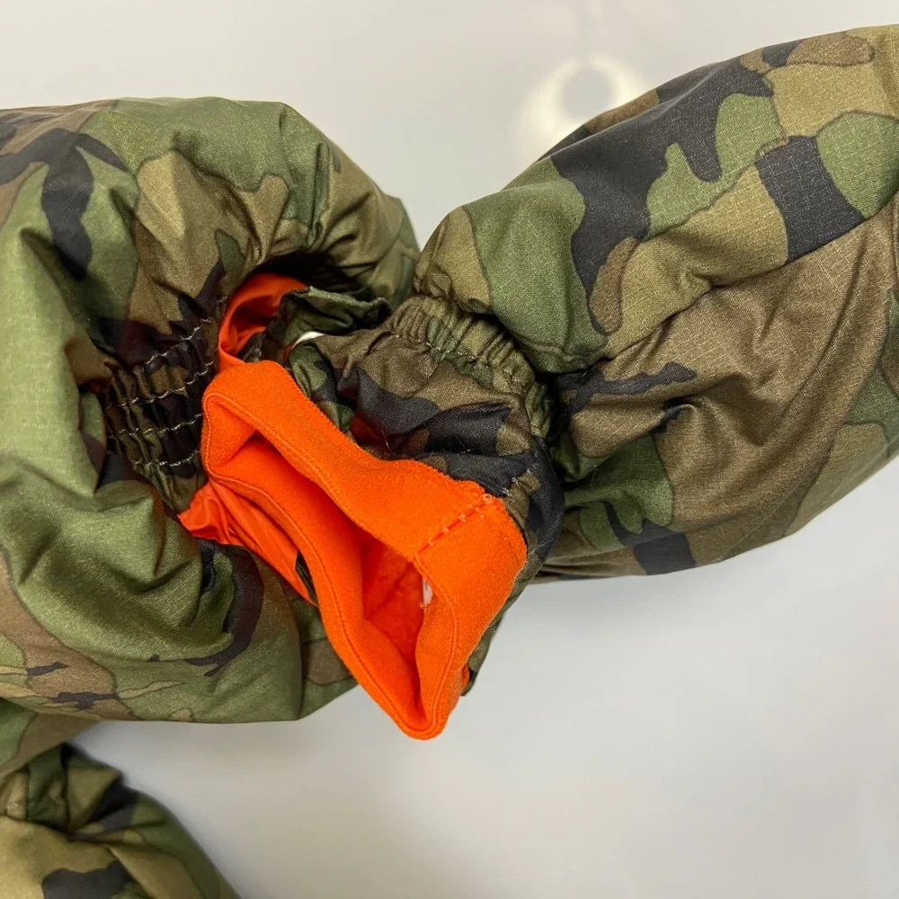 Ralph Lauren 6M Olive Camo Water Repellent‎ Down Hooded Puffer Bunting Snowsuit